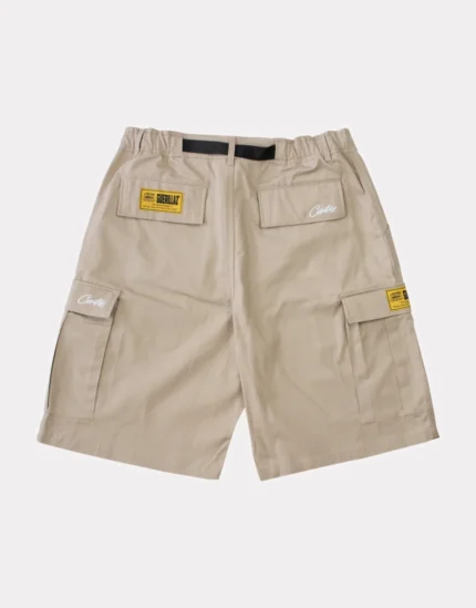 Pantaloncini cargo Corteiz Alcatraz Beige