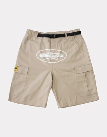 Pantaloncini cargo Corteiz Alcatraz Beige