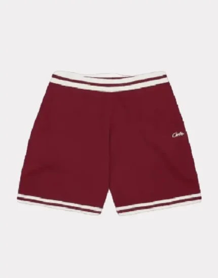 Pantaloncini in maglia Corteiz Deala Bordeaux