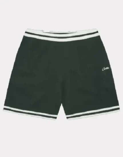 Pantaloncini in maglia Corteiz Deala verde foresta