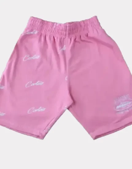 Pantaloncini Corteiz Division '20 Rosa