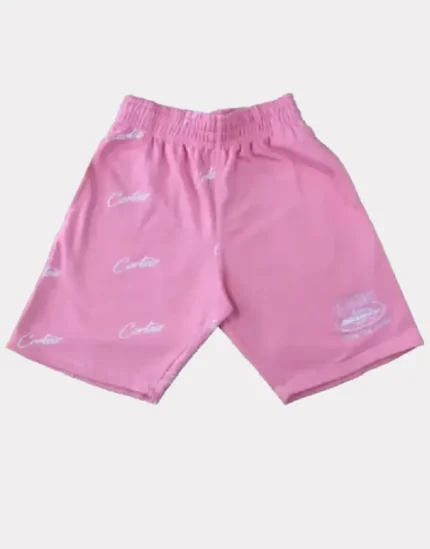 Pantaloncini Corteiz Division '20 Rosa