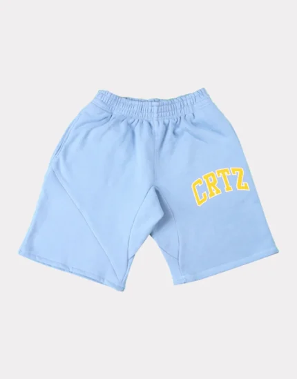 Pantaloncini corti Corteiz Dropout Baby blu